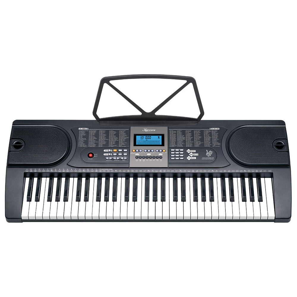 Karrera 61 Key Electronic Keyboard Teaching Piano Electric Music Stand Holder