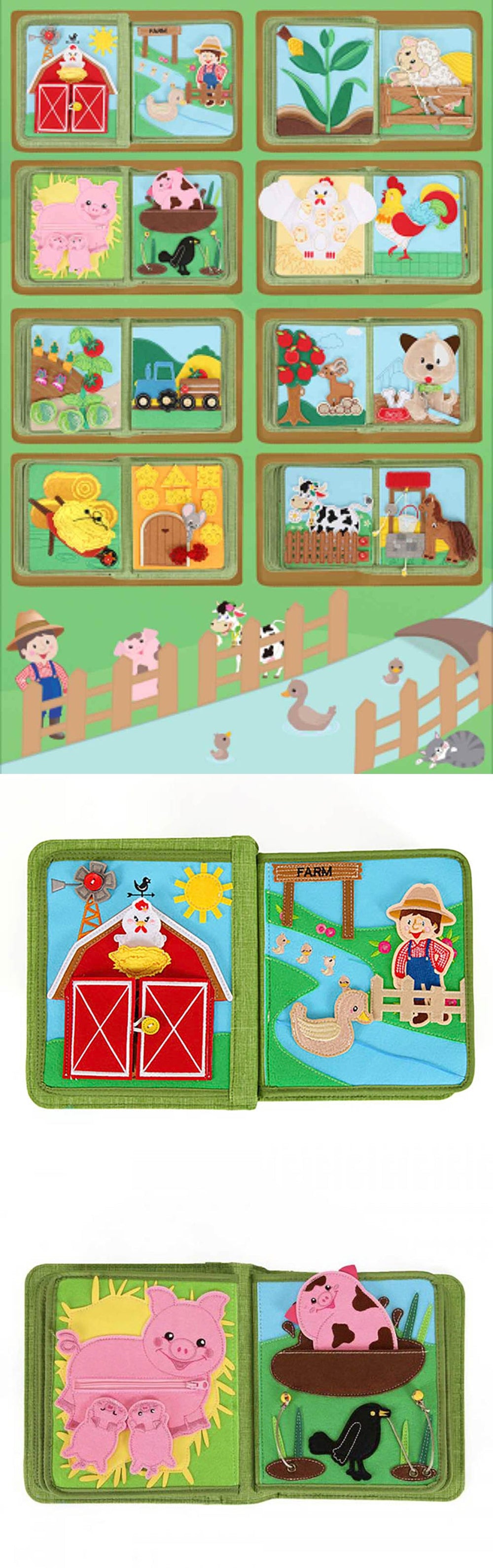 My First Book No.11 Farm Book Montessori Education Kids Gift Books