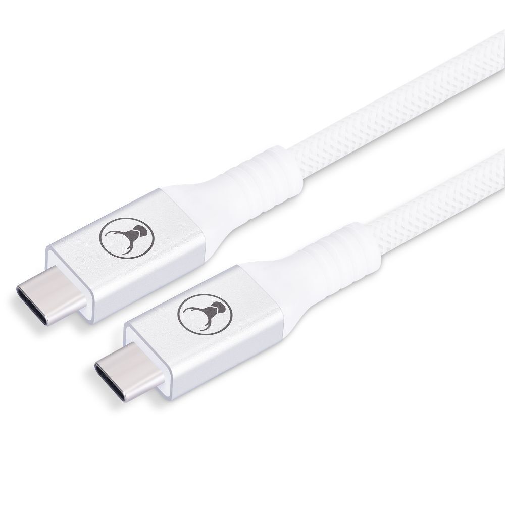 Bonelk Long-Life 2m USB Type C to USB-C 10Gbps Cable - White