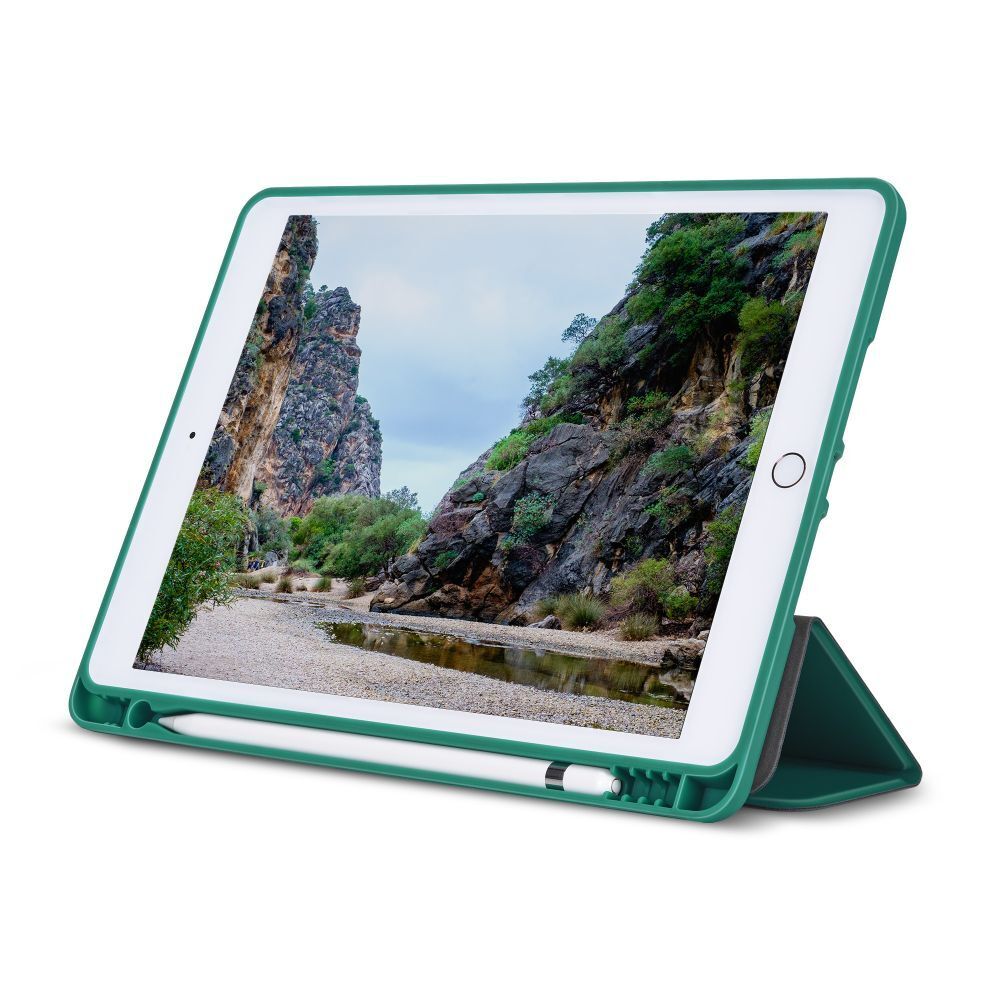 Bonelk Slim Smart Folio Case For Apple iPad 10.2&quot; - Emerald Green