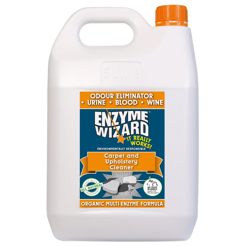 Enzyme Wizard 5L Carpet &amp; Upholstery Cleaner