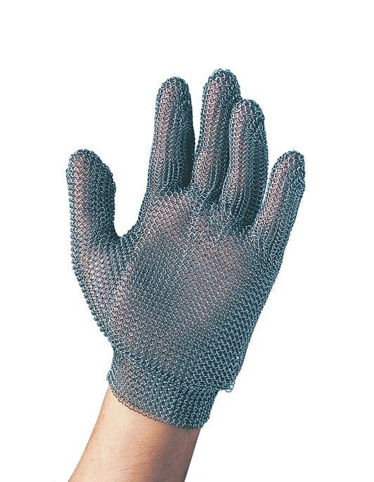 F.Dick Metal Mesh Gloves, Size 2, 5 Fingers, Left/Right