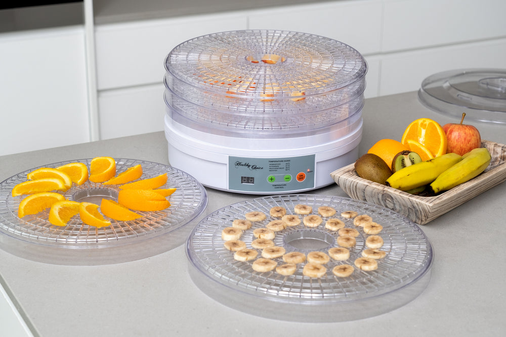 Healthy Choice European Design Food Dehydrator/ Preserver w/ 2 Power Levels