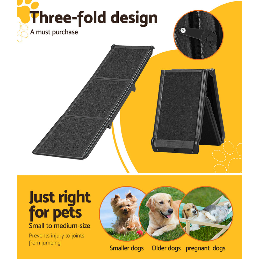 i.Pet Pet Ramp Foldable Adjustable Portable