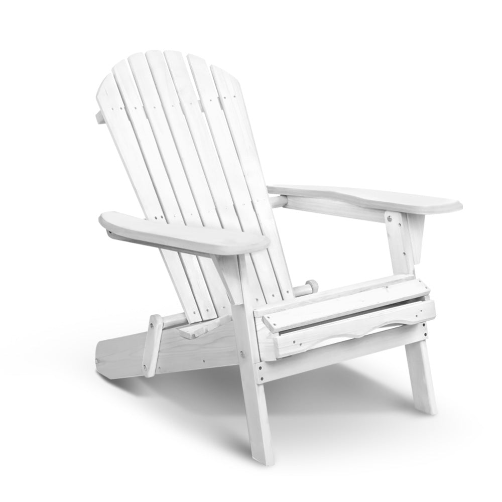 Gardeon Outdoor Wooden Foldable Beach Chair