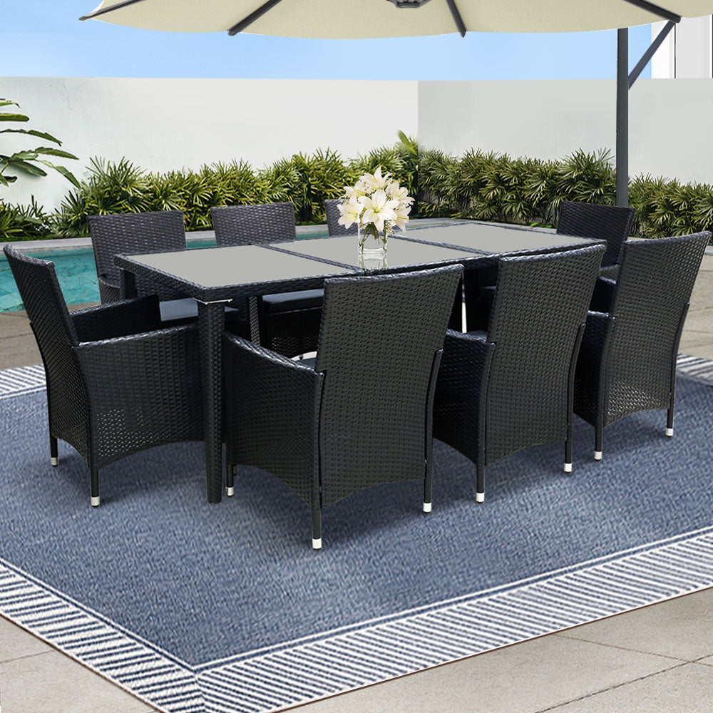 Gardeon Outdoor Furniture 9pcs Dining Set