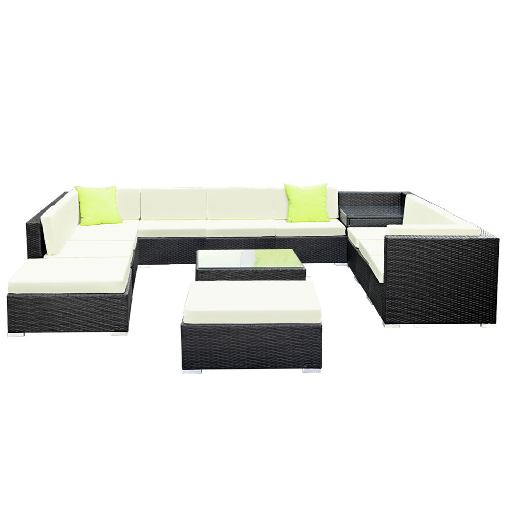 Gardeon 13 Piece Outdoor Furniture Sofa Set with Cover