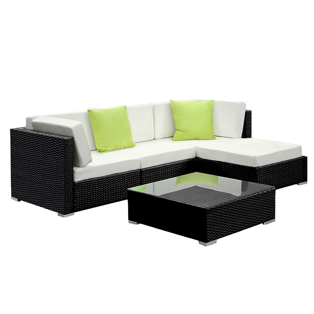 Gardeon 5 Piece Outdoor Furniture Sofa Set