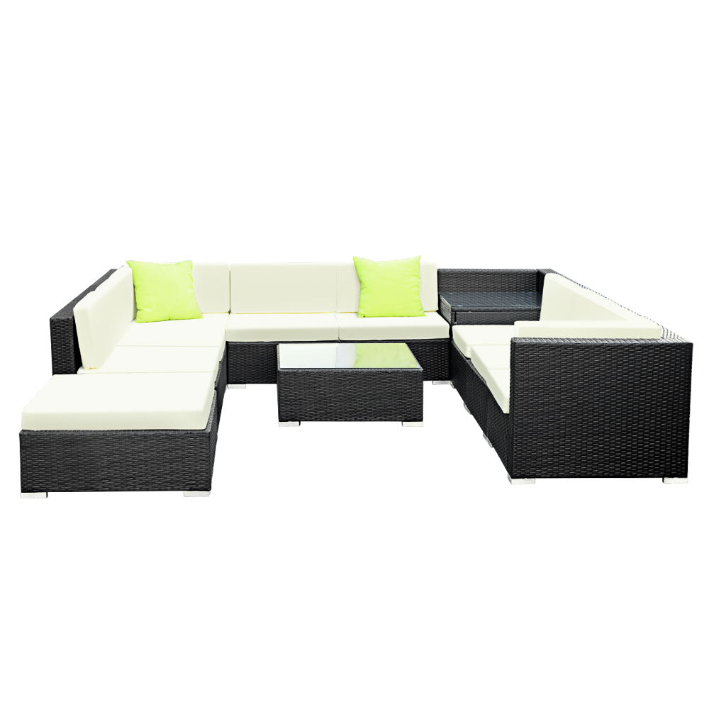 Gardeon 9 Piece Outdoor Furniture Sofa Set