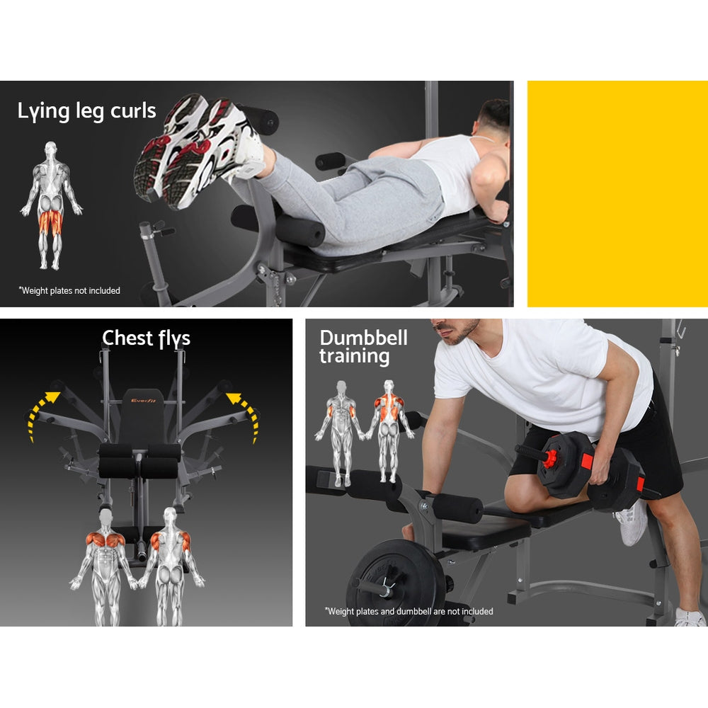 Everfit 7 In 1 Multi-functional Weight Bench