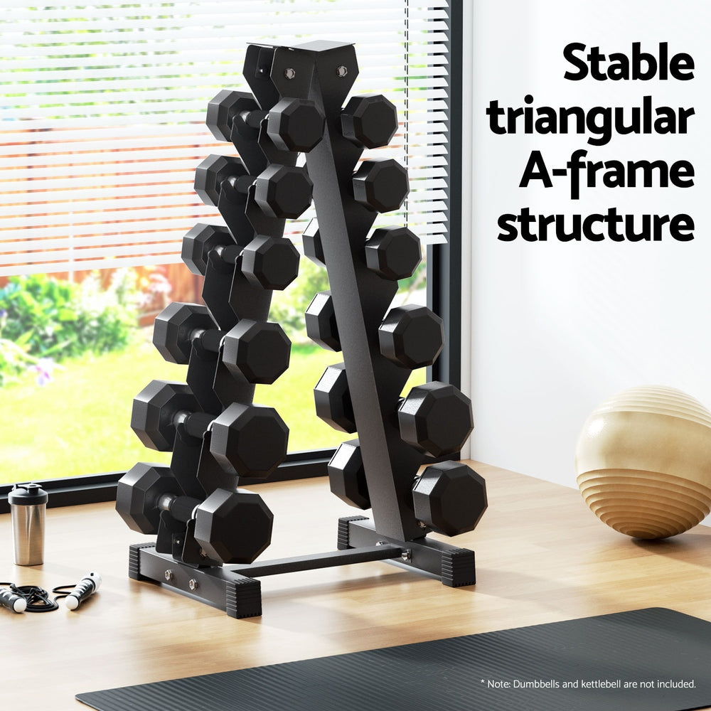 Everfit 6 Tier Dumbbell Stand 200kg