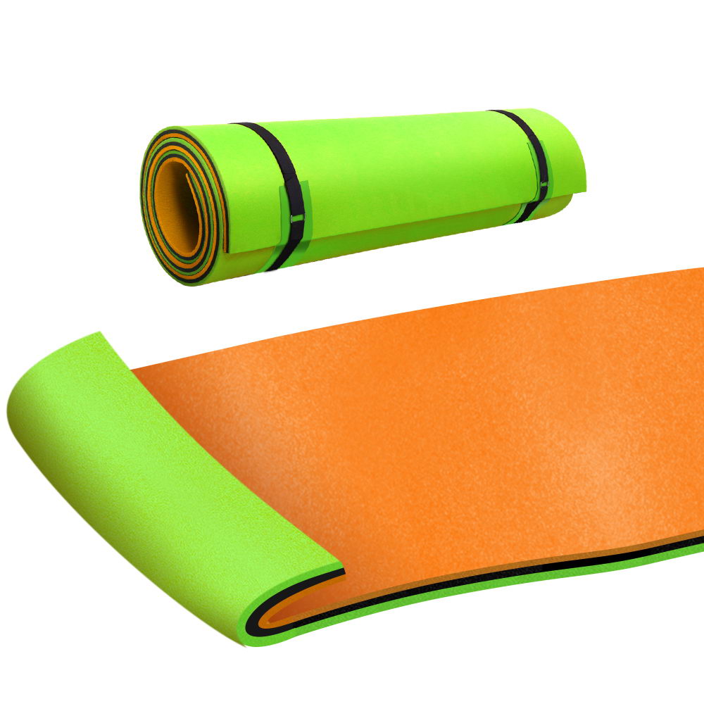 Weisshorn Floating Mat - Orange, Black and Green
