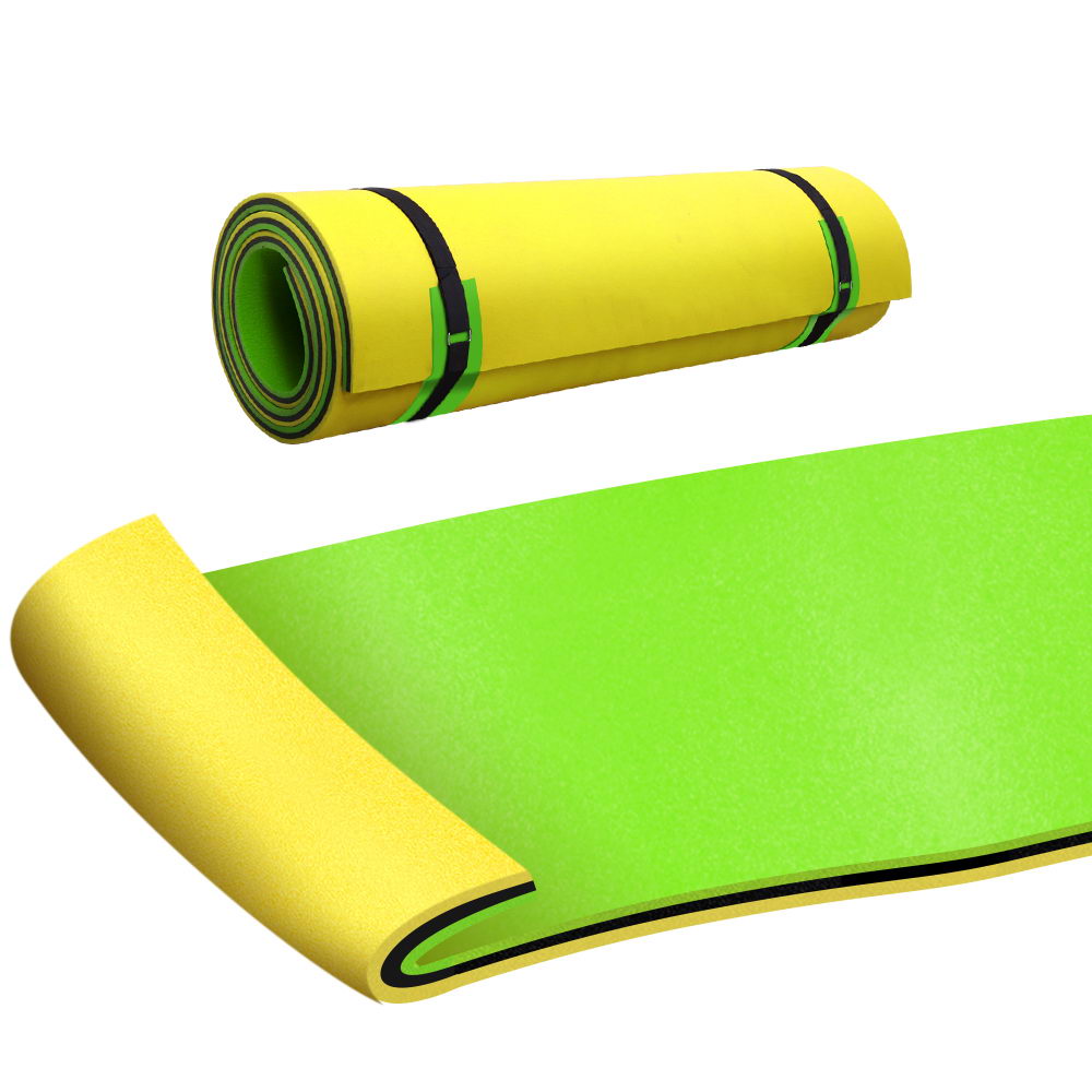 Weisshorn Floating Mat - Yellow, Black and Green