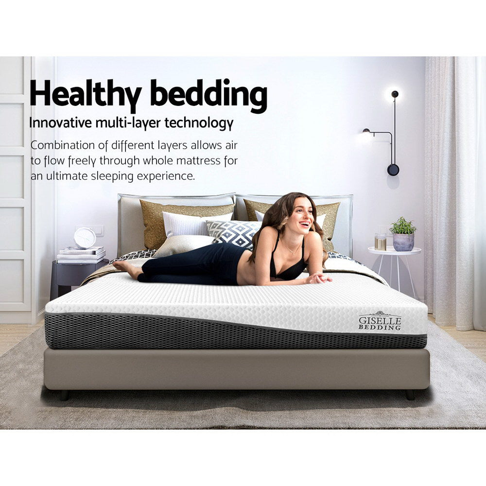 Giselle Bedding Memory Foam Non Spring Mattress Double