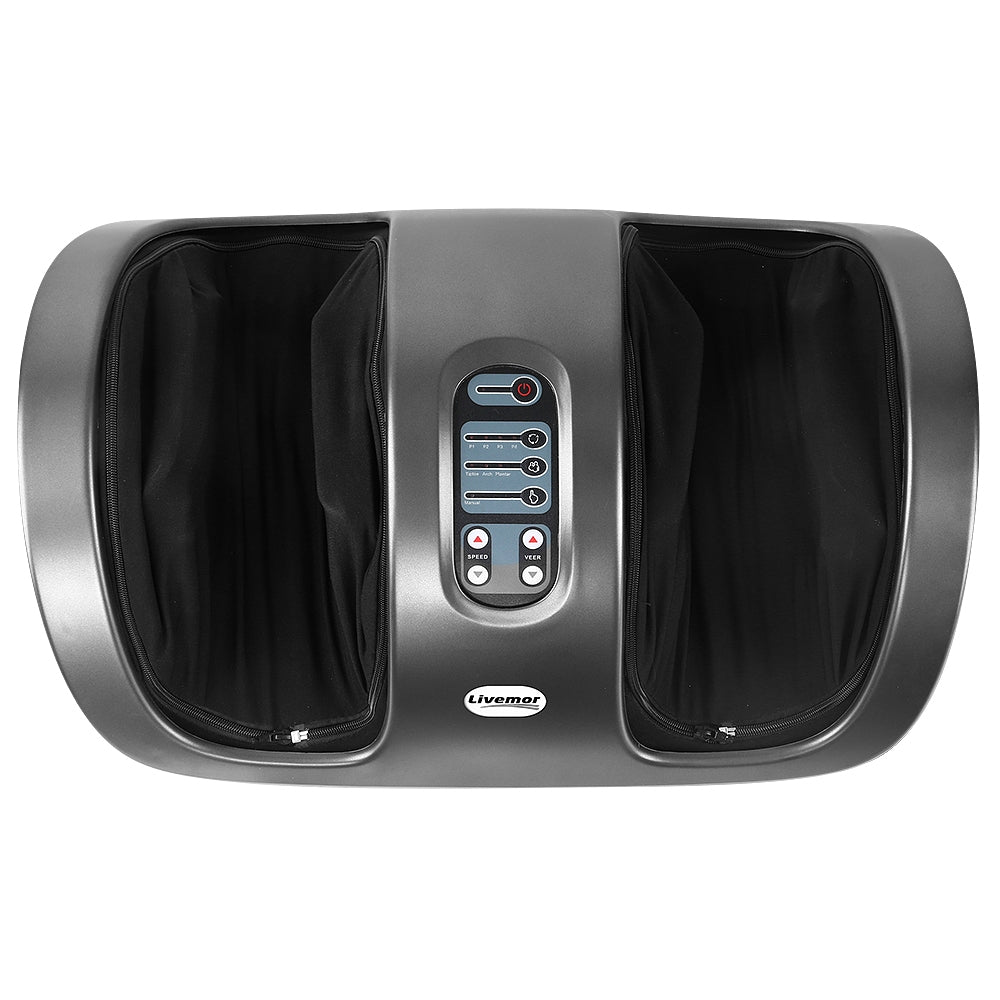 Livemor 3D Foot Shiatsu Massager Charcoal