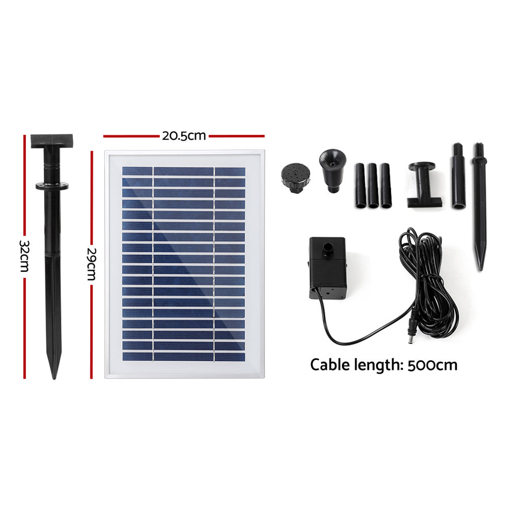 Gardeon 25W Solar Powered Water Pond Pump