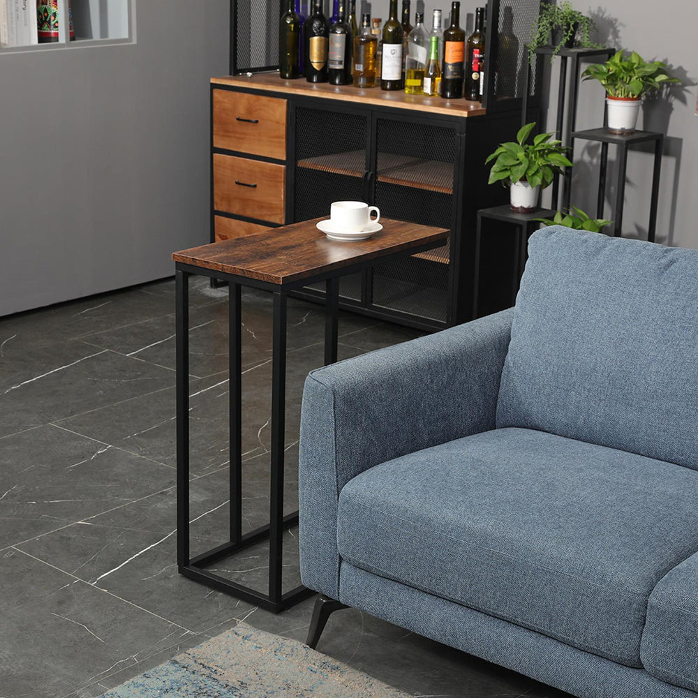 Viviendo Industrial Style C shaped Side table &amp; Bedside table