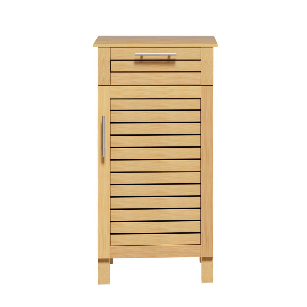 Artiss Jill Bathroom Storage Cabinet 90CM Oak