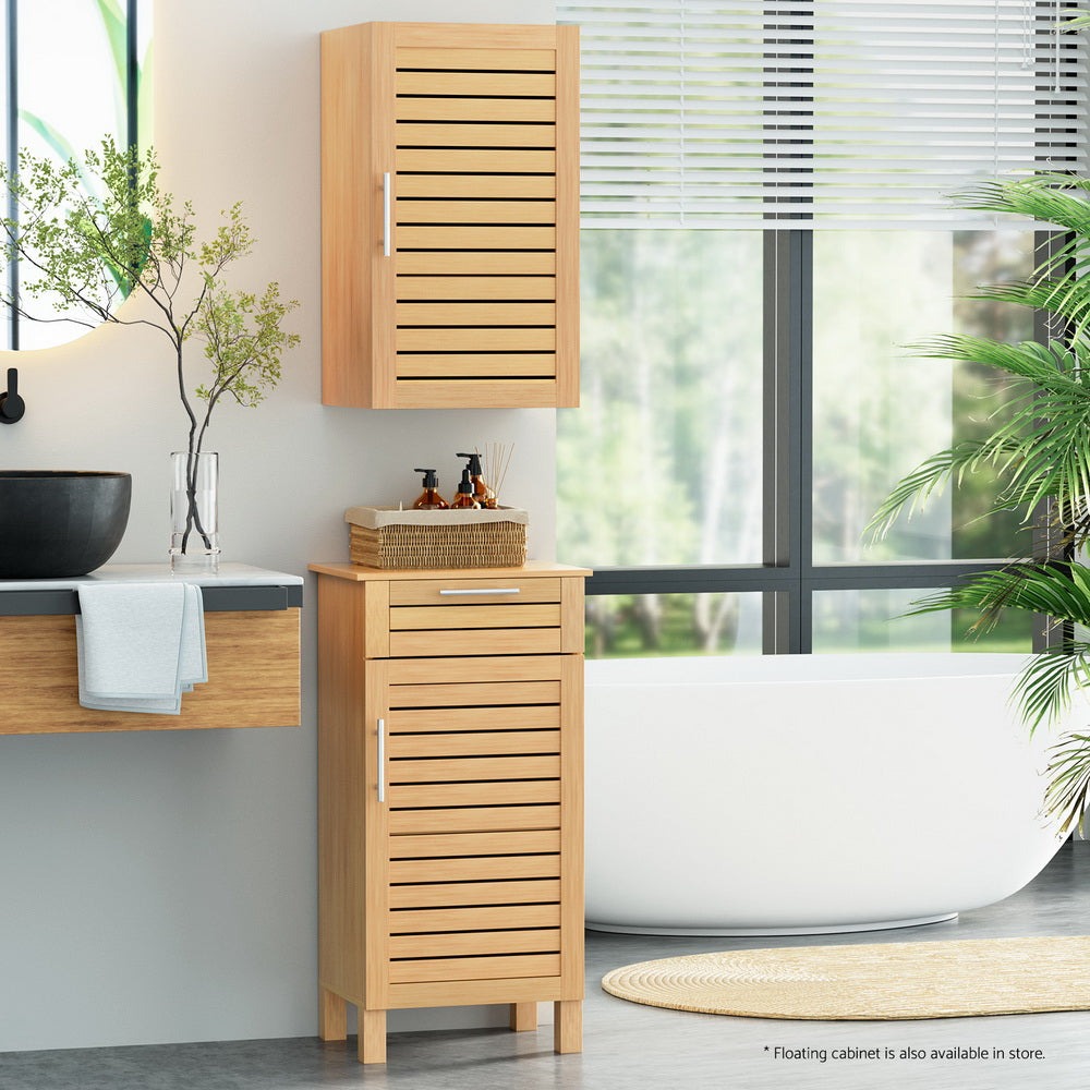 Artiss Jill Bathroom Storage Cabinet 90CM Oak