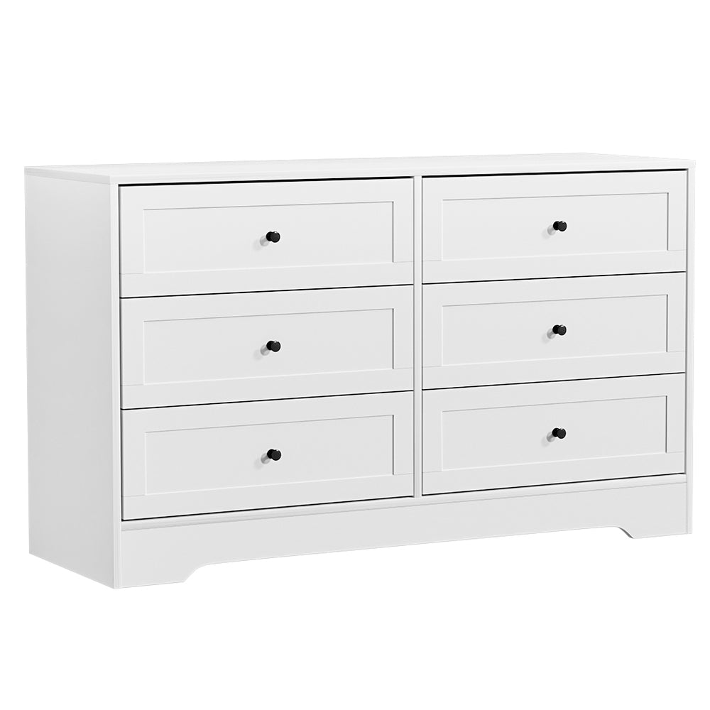 Artiss 4 Chest of Drawers White