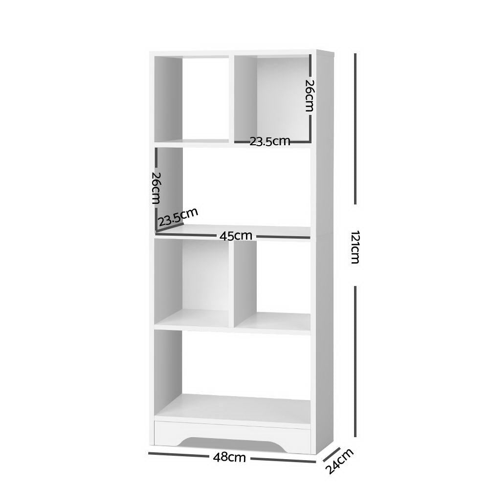 Artiss Display Shelf Bookcase Storage White