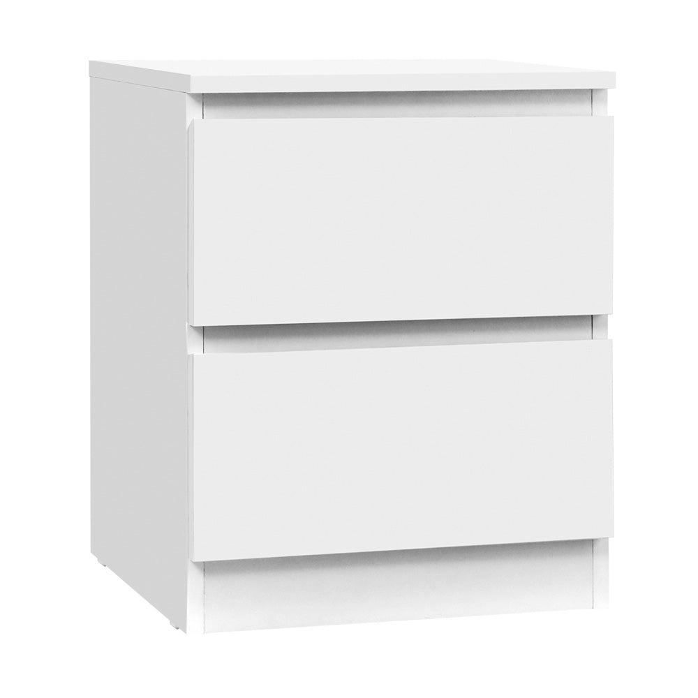 Artiss Bedside Drawers White