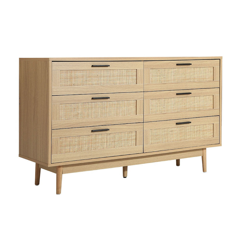 Artiss 6 Chest of Drawers Tallboy Wood