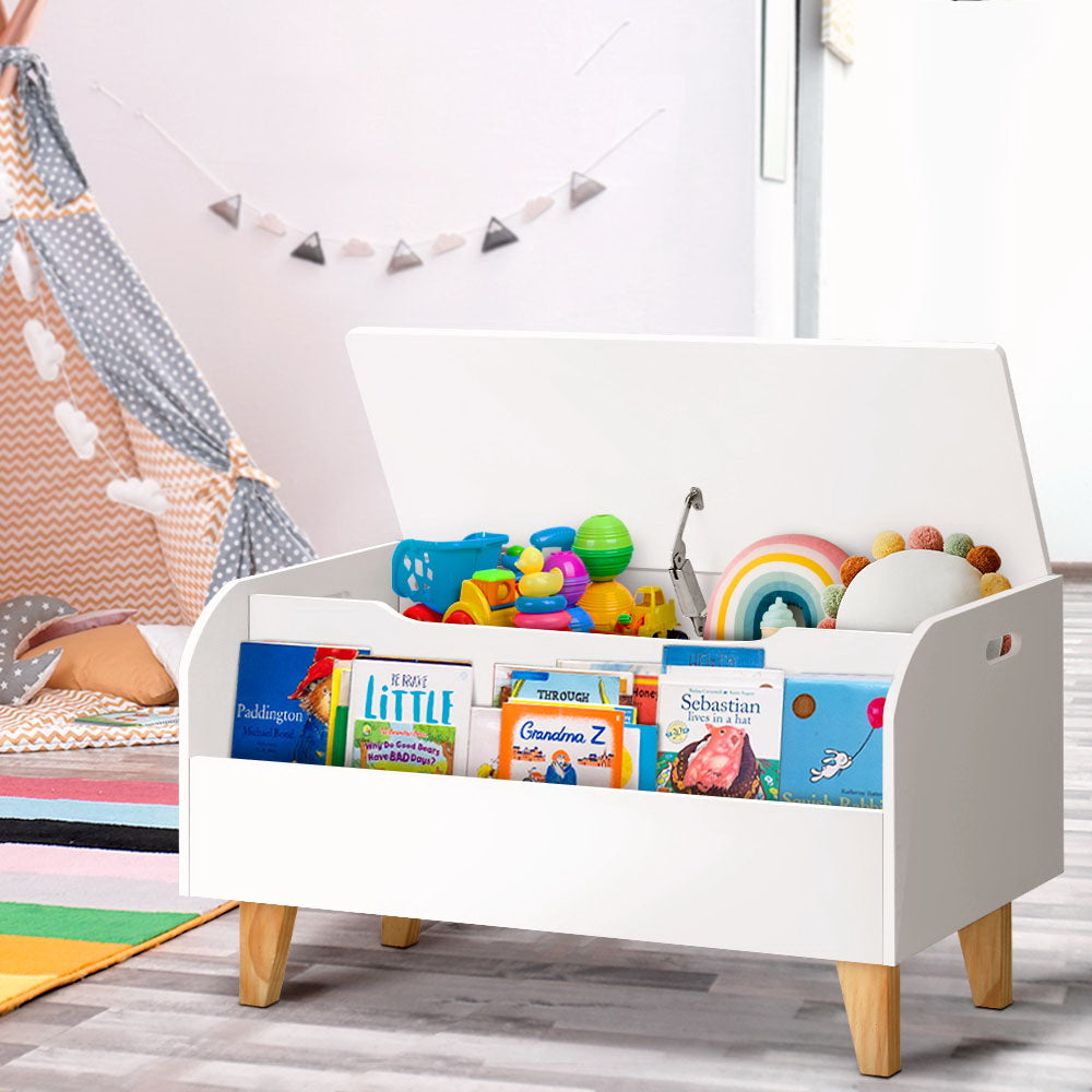 Keezi Kids Toy Box Storage Bookshelf Organiser