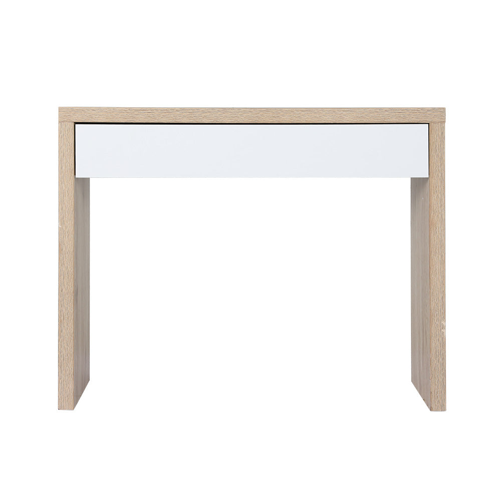 Artiss Console Table Hallway Table With Drawer 100CM