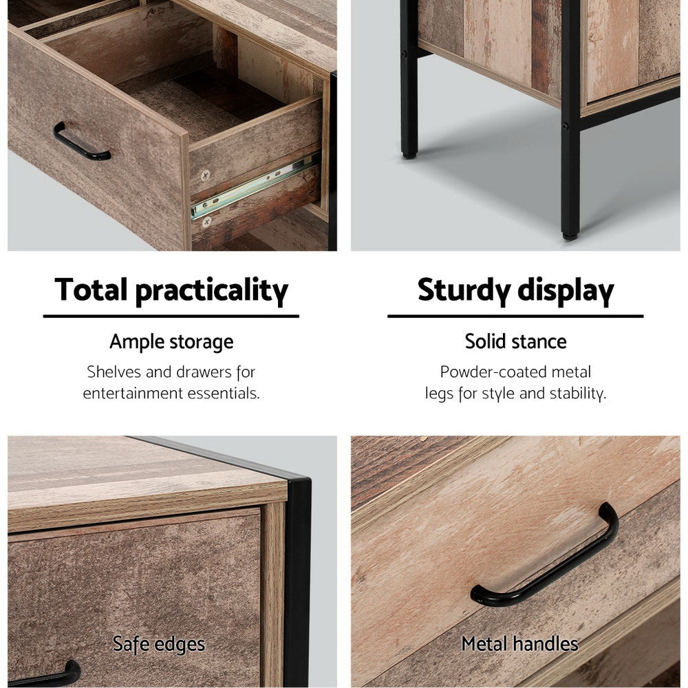 Artiss Justin Entertainment Unit 124CM