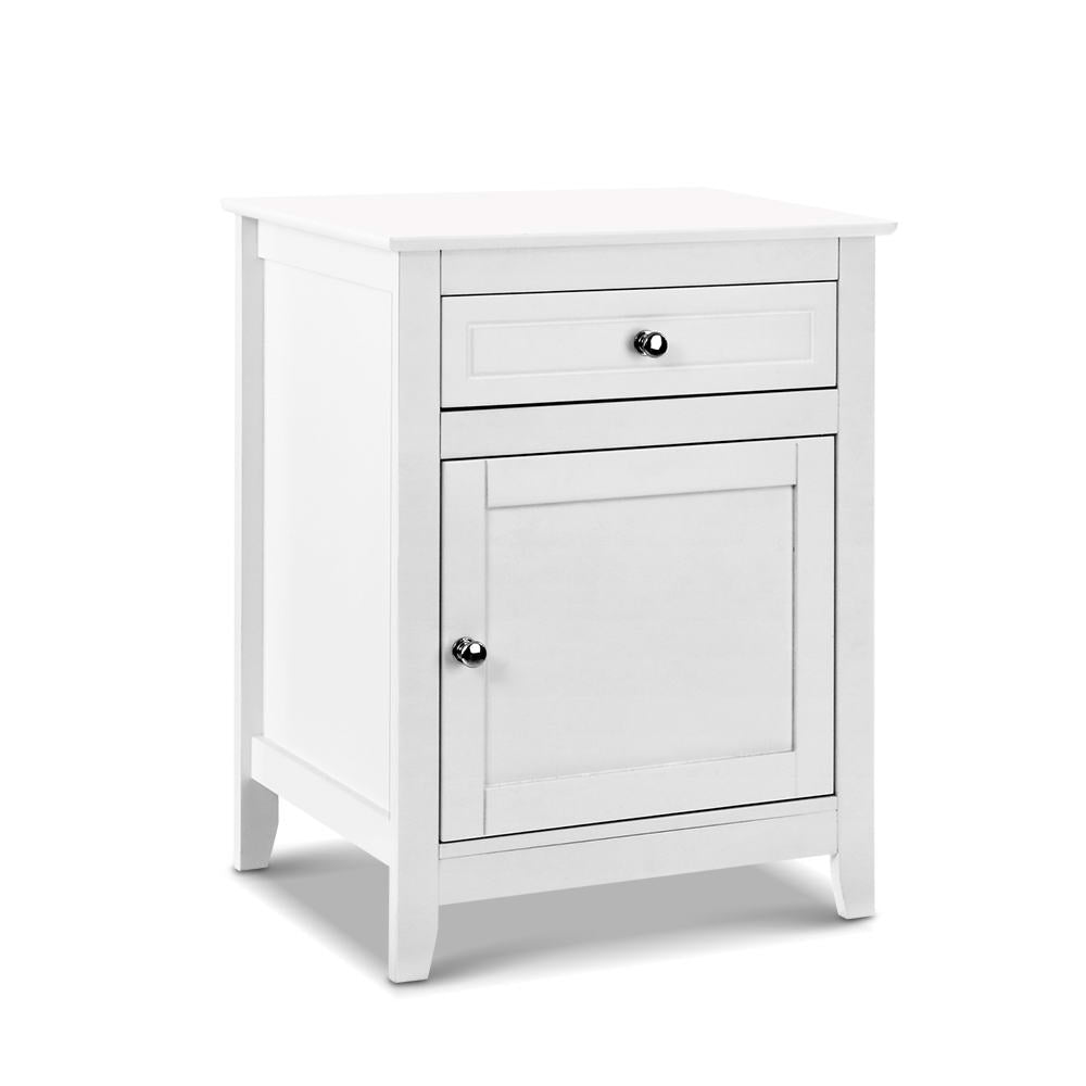 Artiss Bedside Cabinet White