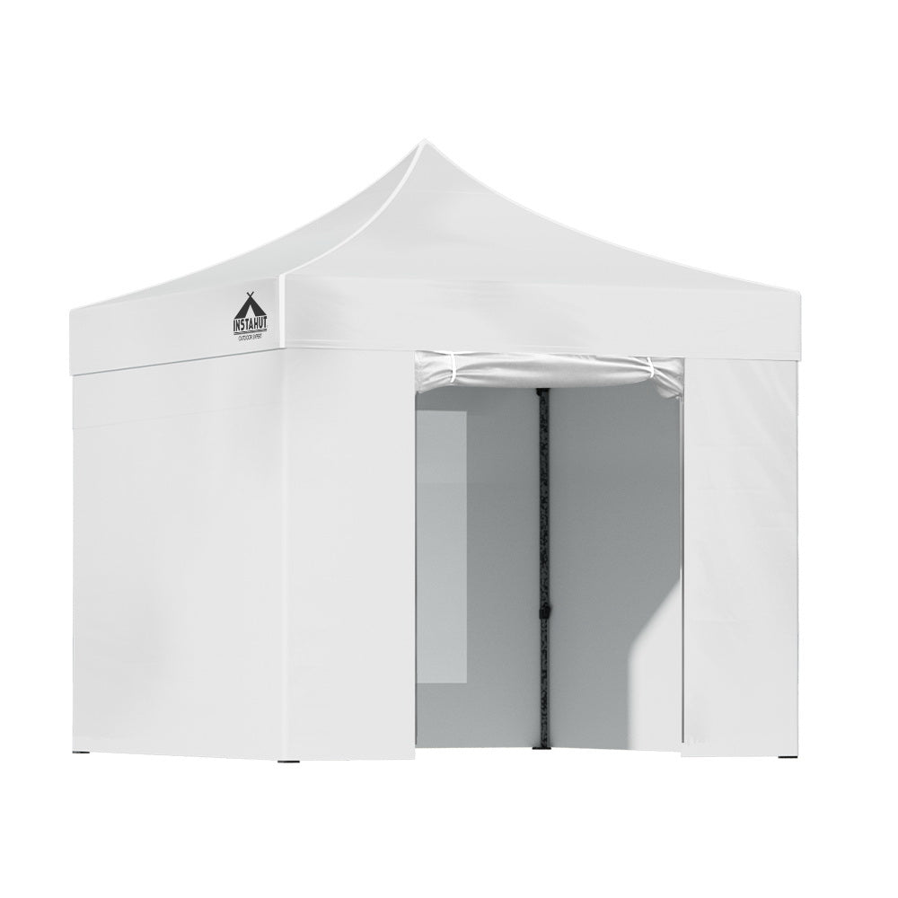 Instahut Gazebo Pop Up Marquee 3x3 White