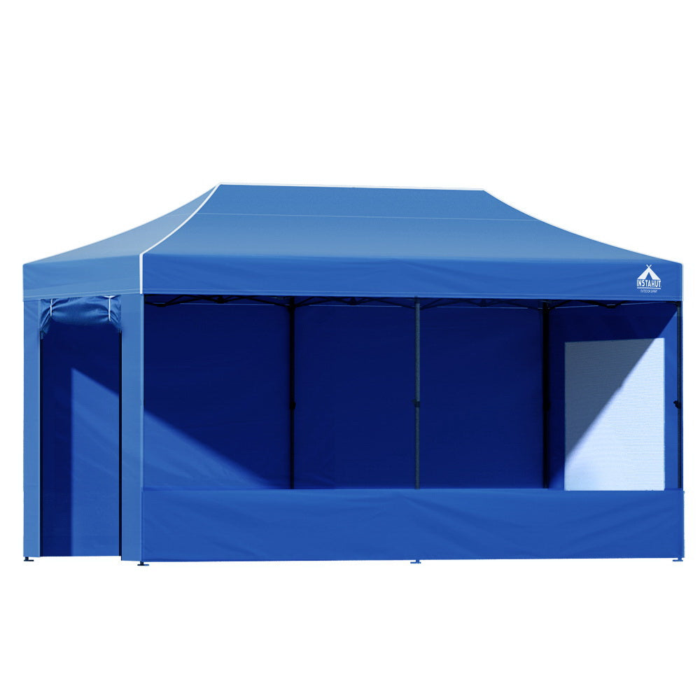 Instahut 3x6M Outdoor Gazebo Walls - Blue