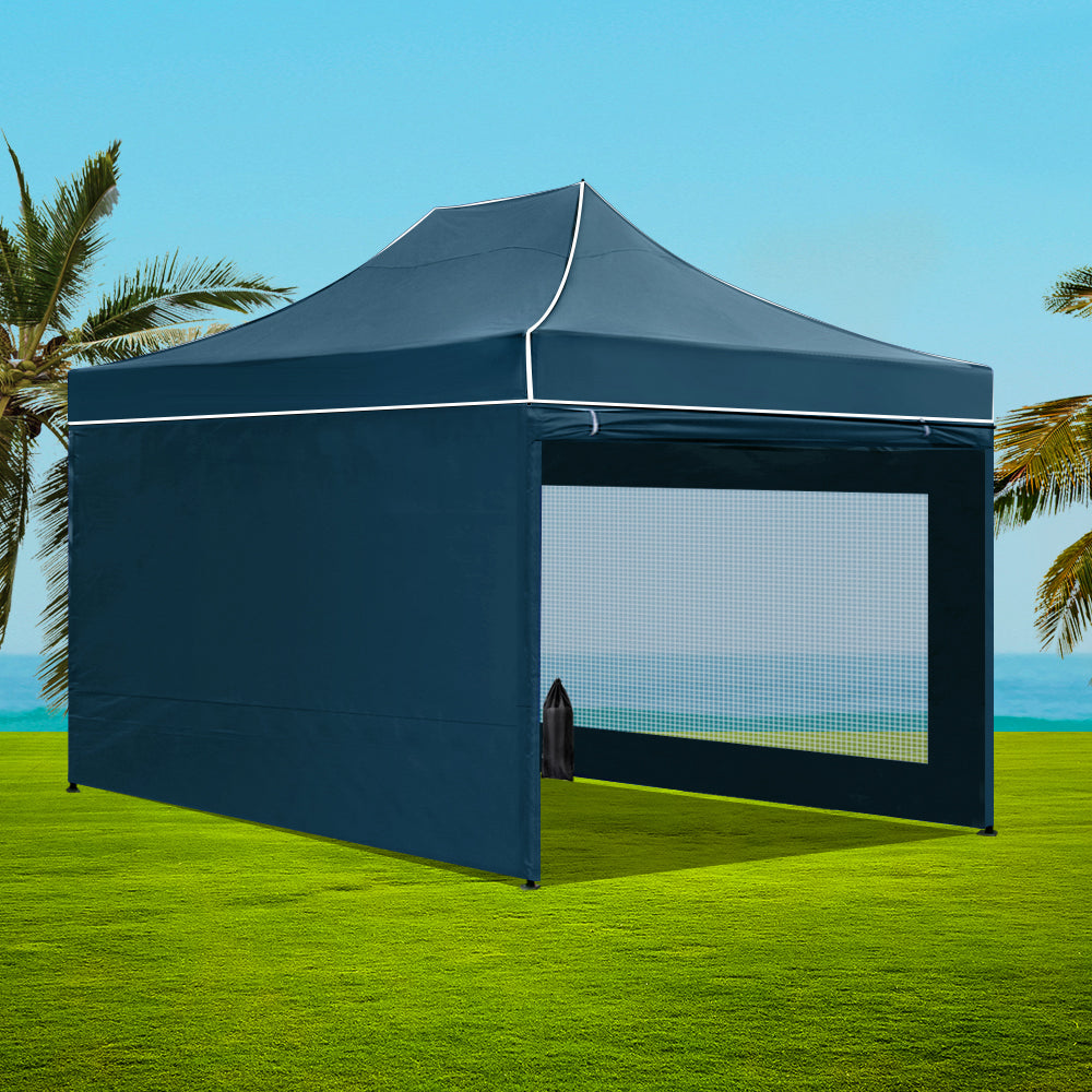 Instahut Pop Up Marquee 3x4.5M Folding Tent Gazebo