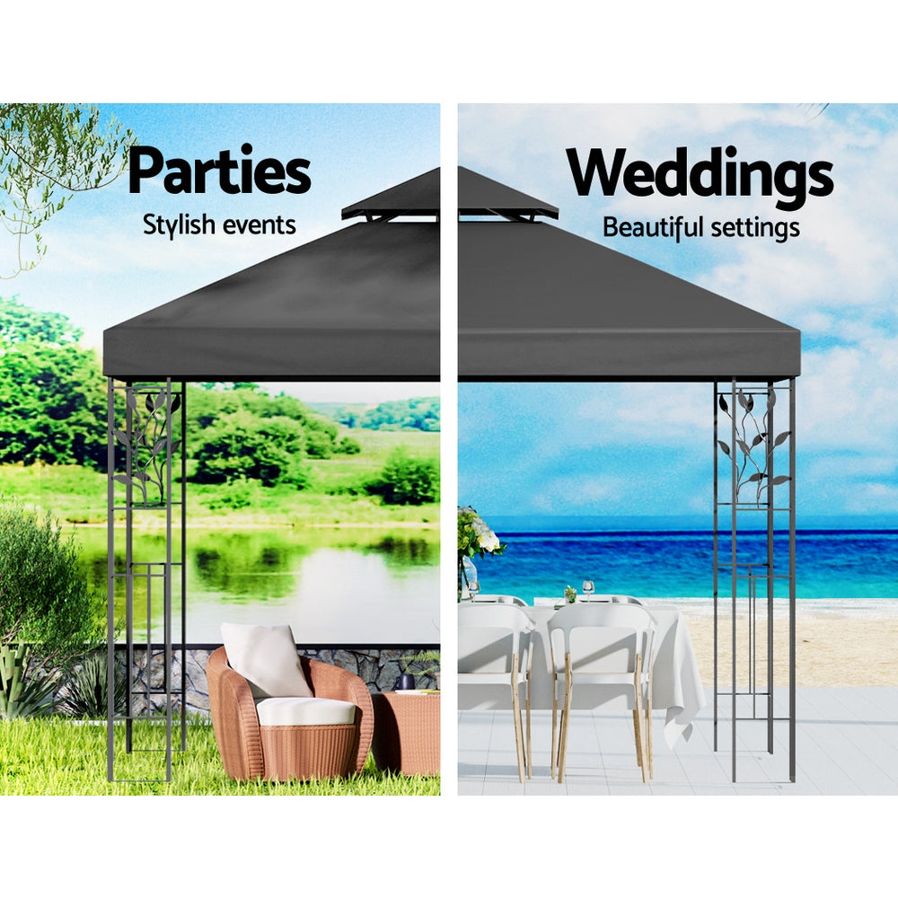 Instahut 3x3m Party Marquee Outdoor Wedding Gazebo