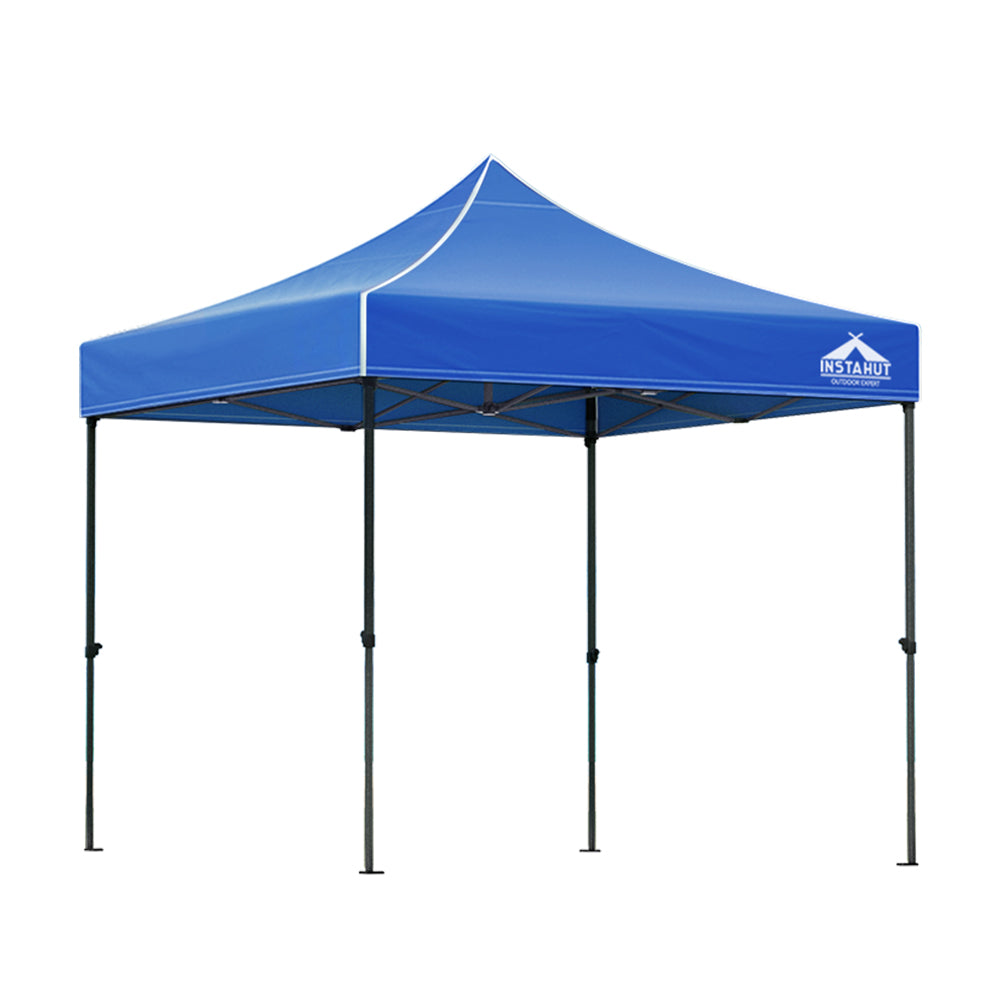 Instahut Gazebo Pop Up Marquee 3 x 3M Blue