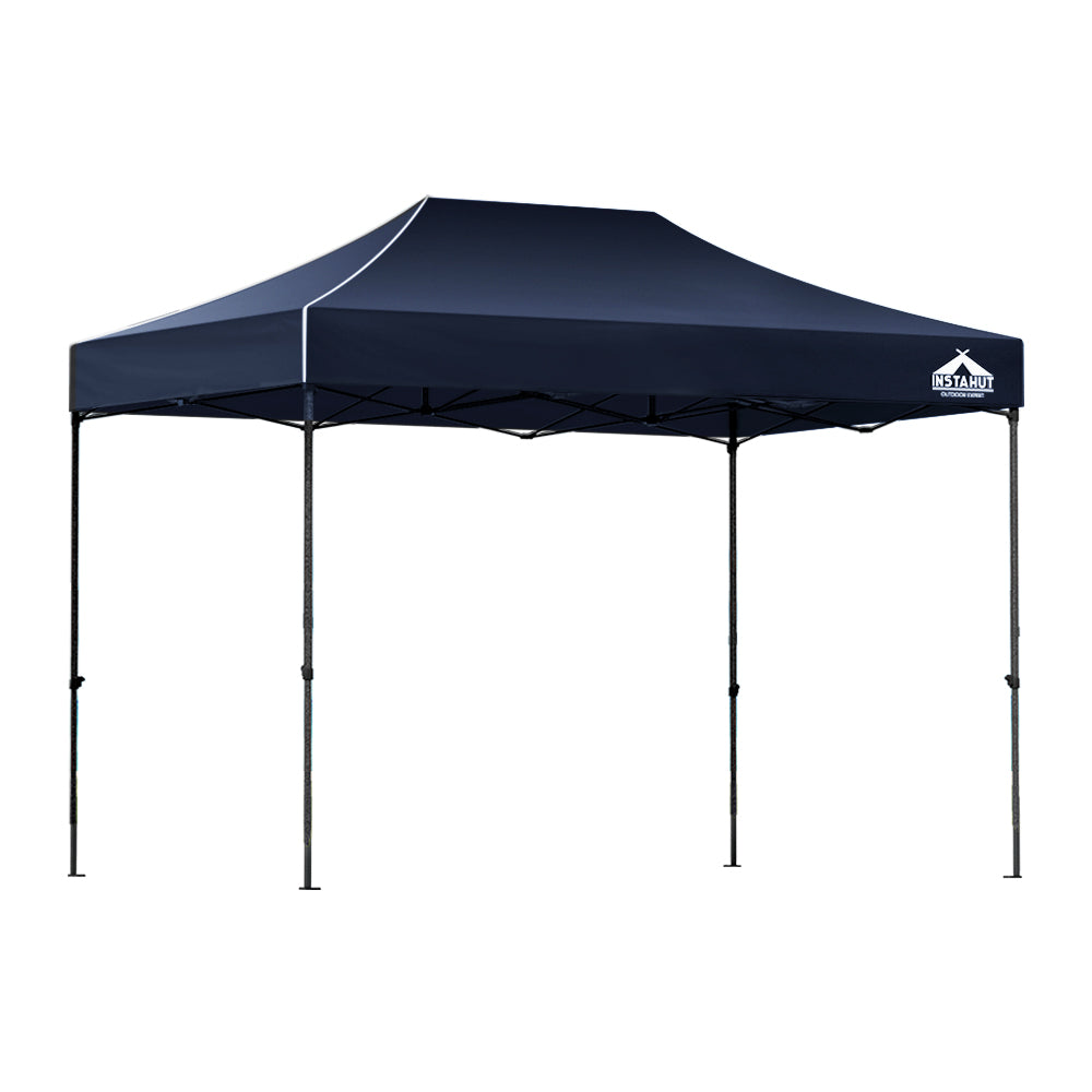 Instahut Gazebo Pop Up Marquee 3x4.5 Kit Navy