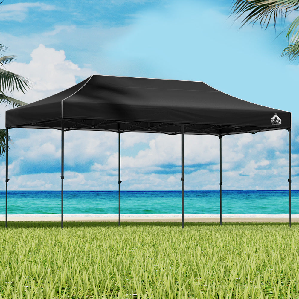 Instahut 3x6M Outdoor Gazebo - Black