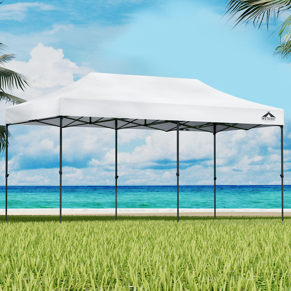 Instahut 3x6M Gazebo Pop Up Marquee - White