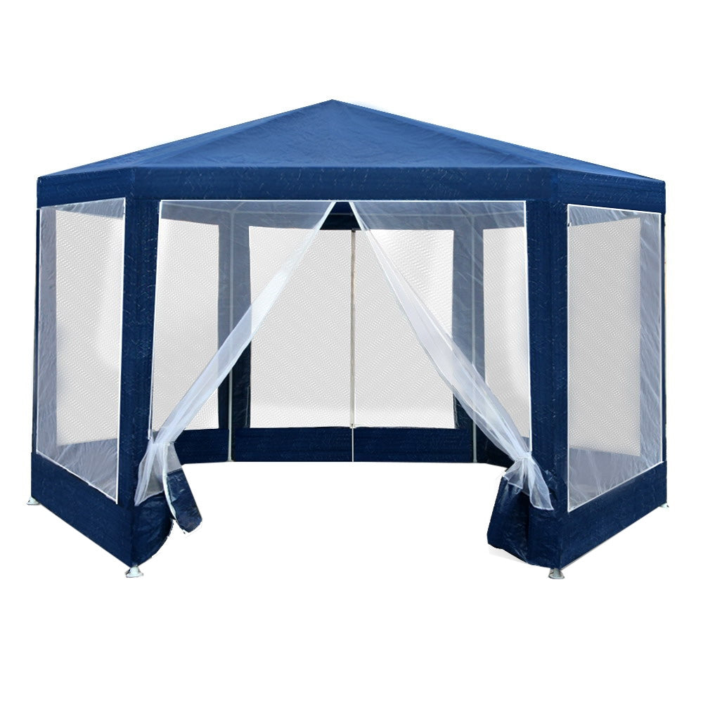 Instahut Gazebo Wedding Party Marquee - Navy