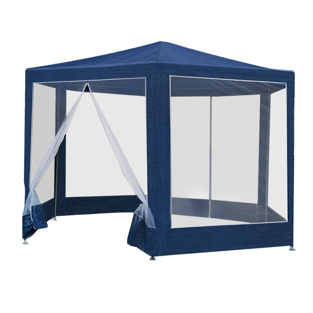 Instahut Gazebo Wedding Party Marquee - Navy