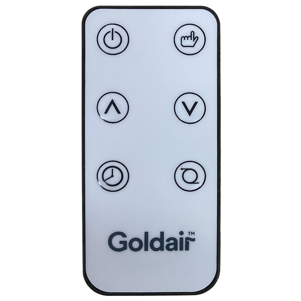 Goldair 44cm 2000W Digital Ceramic Tower Heater w/ Remote White