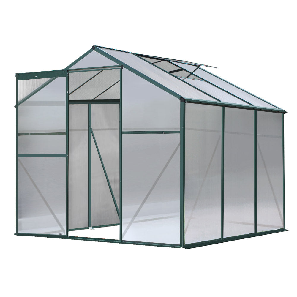 Greenfingers 1.9 X 1.9M Aluminum Greenhouse