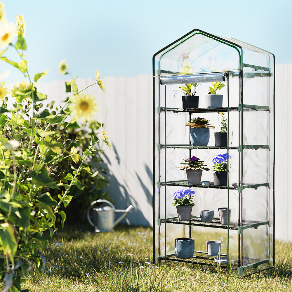 Greenfingers Mini Greenhouse Garden Shed 189cm