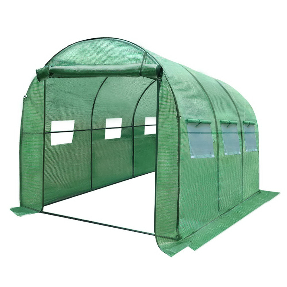 Greenfingers Greenhouse Garden Shed 3 X 2 X 2M Storage Lawn