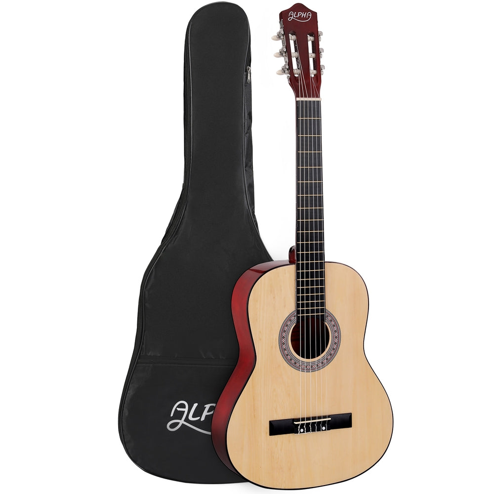 Alpha 39 Inch Classical Wooden Guitar Nylon String