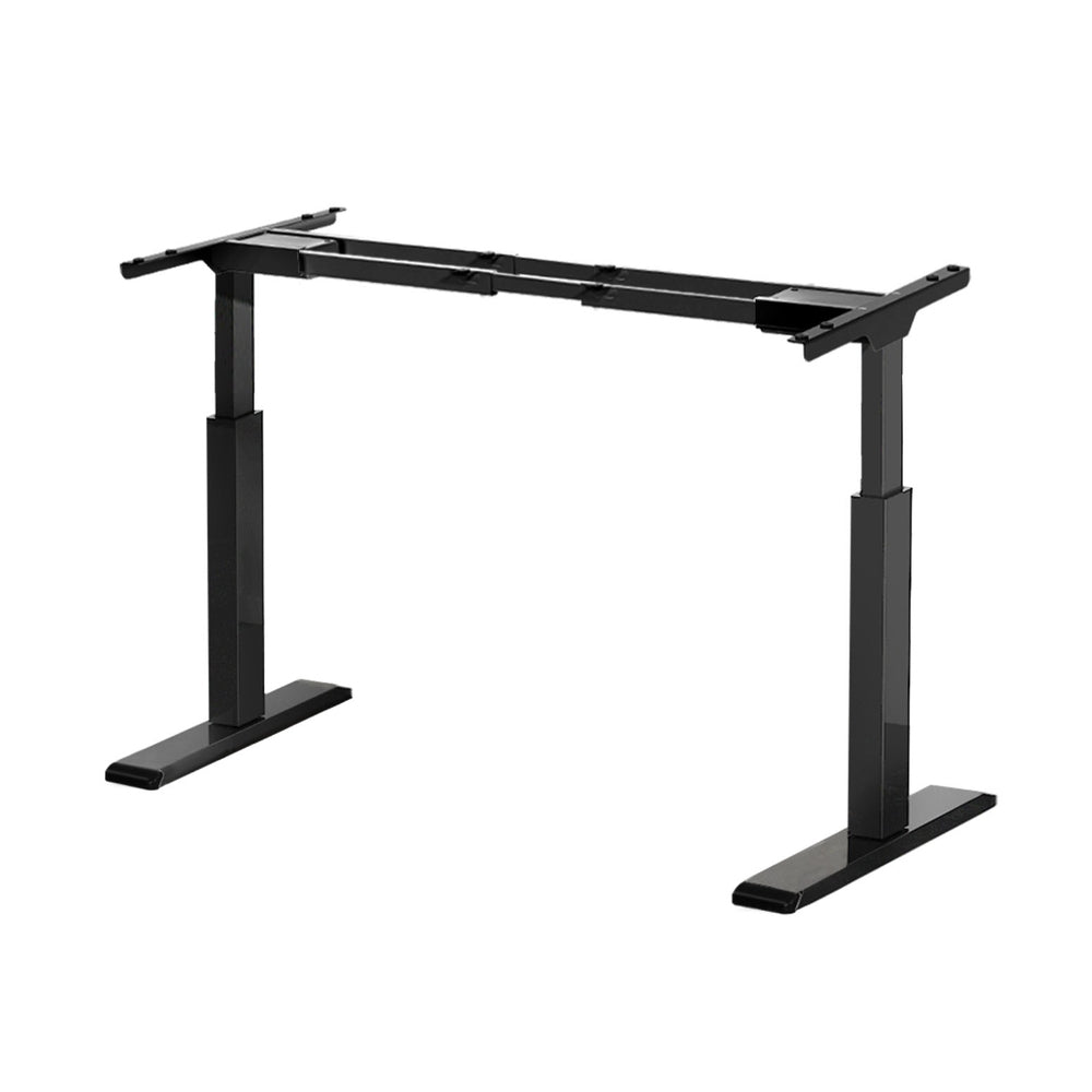 Artiss Standing Desk Motorised Frame Only Black