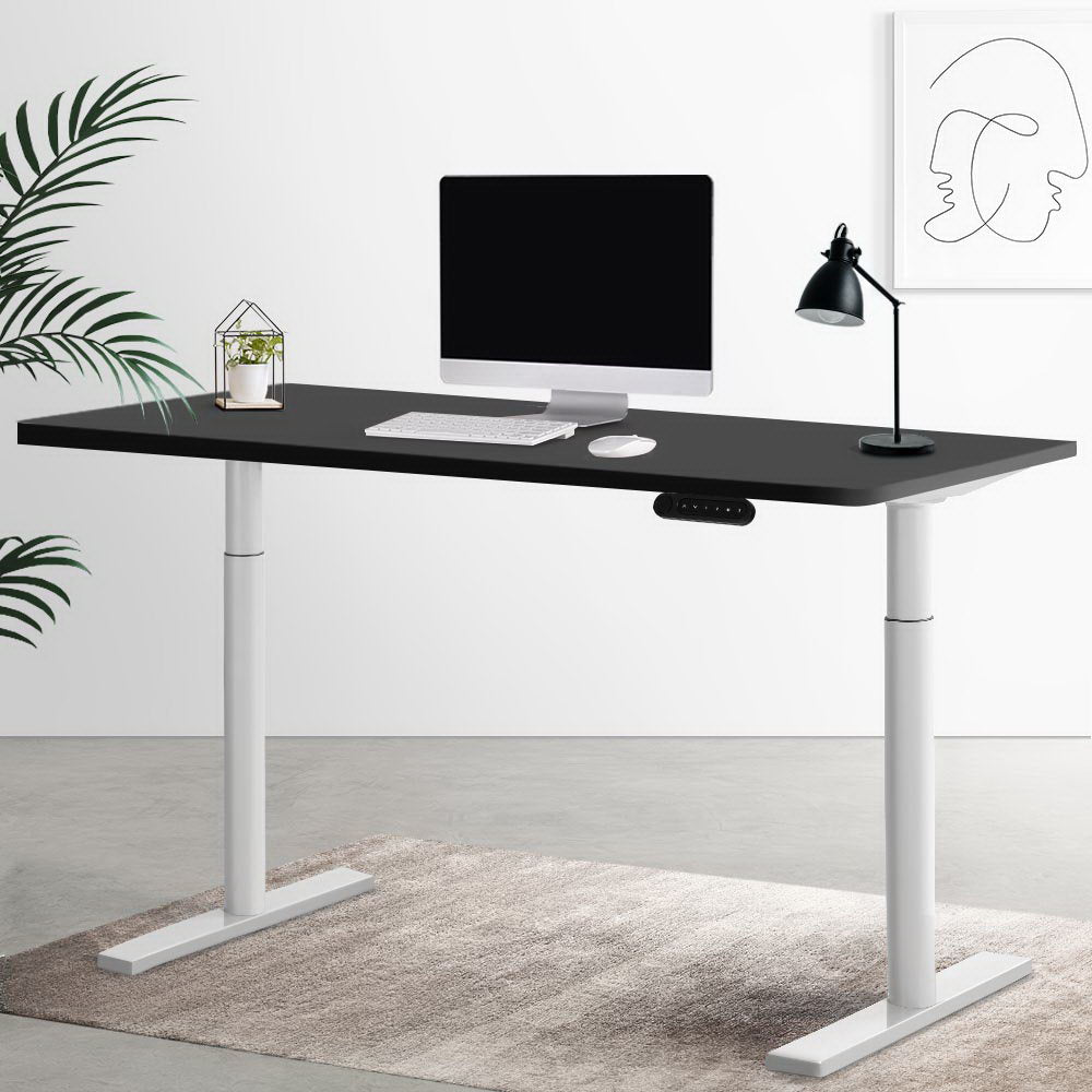 Artiss Standing Desk White &amp; Black