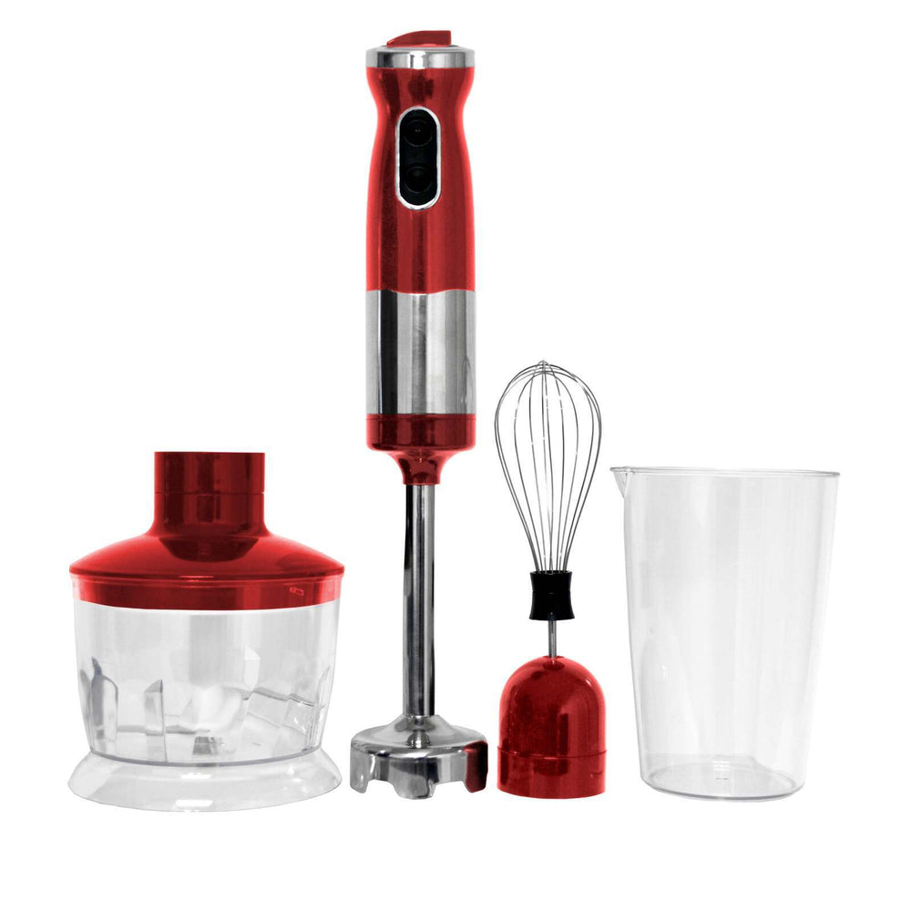 Healthy Choice Electric Stick/ Hand Blender &amp; Mixer (Red) 700ml Capacity