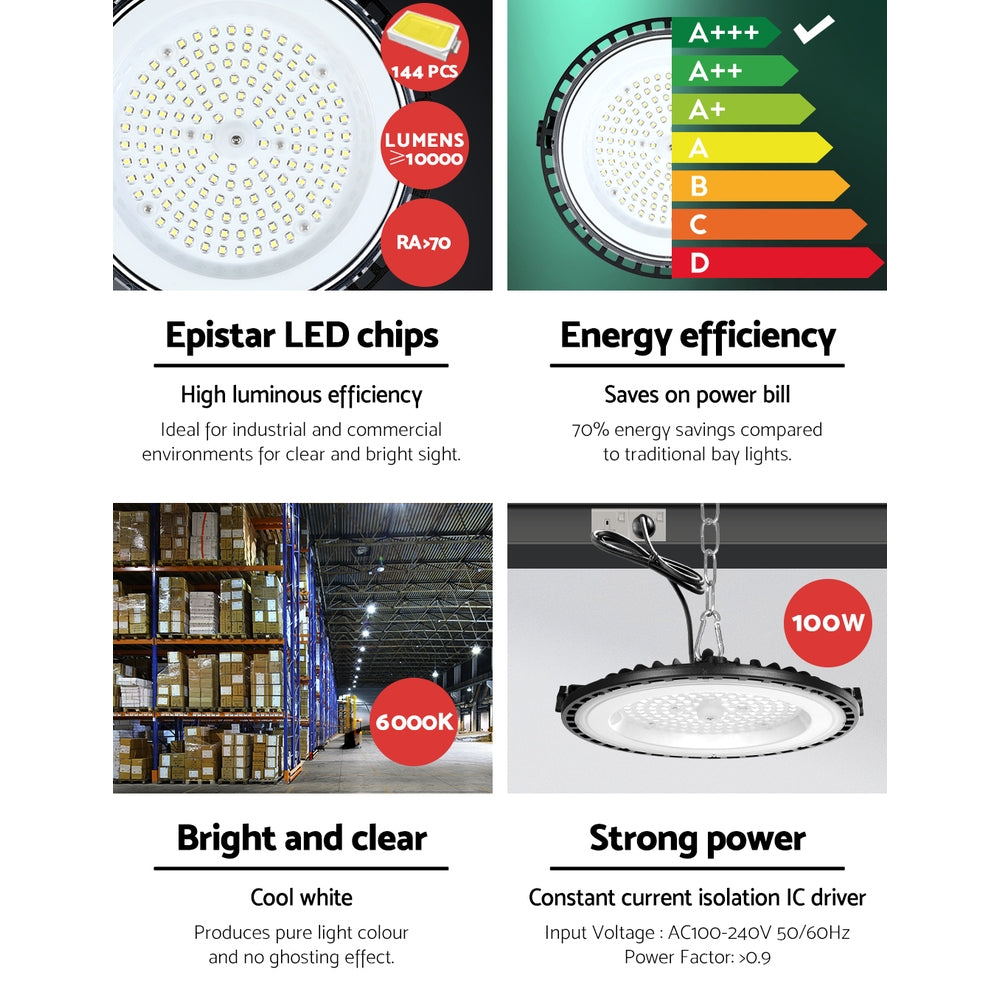 Leier High Bay Light LED 100W Industrial Lamp